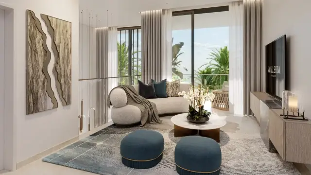 Upstairs family lounge with balcony